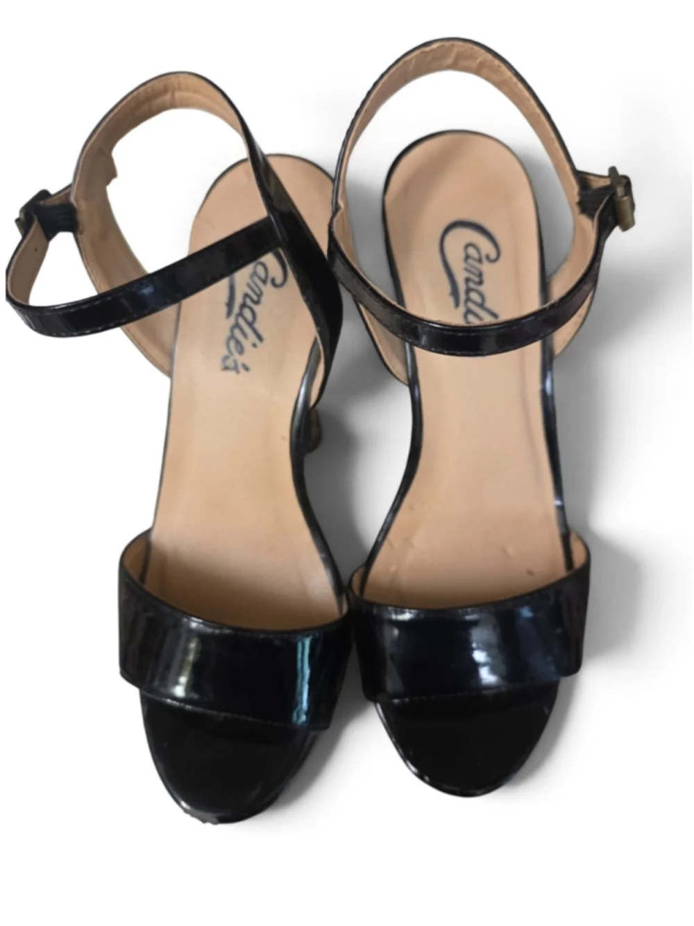 Women's Candie's Leopard Print Platform Heels size 6